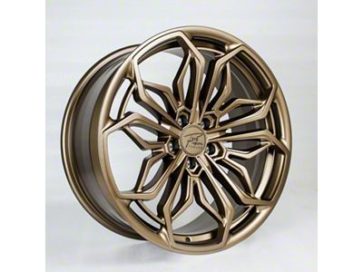 STR Fusion Forged STR802 Satin Bronze Wheel; 20x9; 27mm Offset (16-24 Camaro)