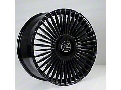 STR Fusion Forged STR803 Gloss Black Wheel; 20x9; 30mm Offset (16-24 Camaro)