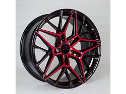 STR Fusion Forged STR801 Magic Gold Wheel; Rear Only; 20x10; 27mm Offset (24-26 Mustang)