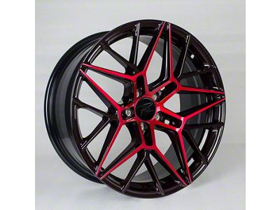 STR Fusion Forged STR801 Magic Gold Wheel; Rear Only; 20x10; 27mm Offset (24-26 Mustang)