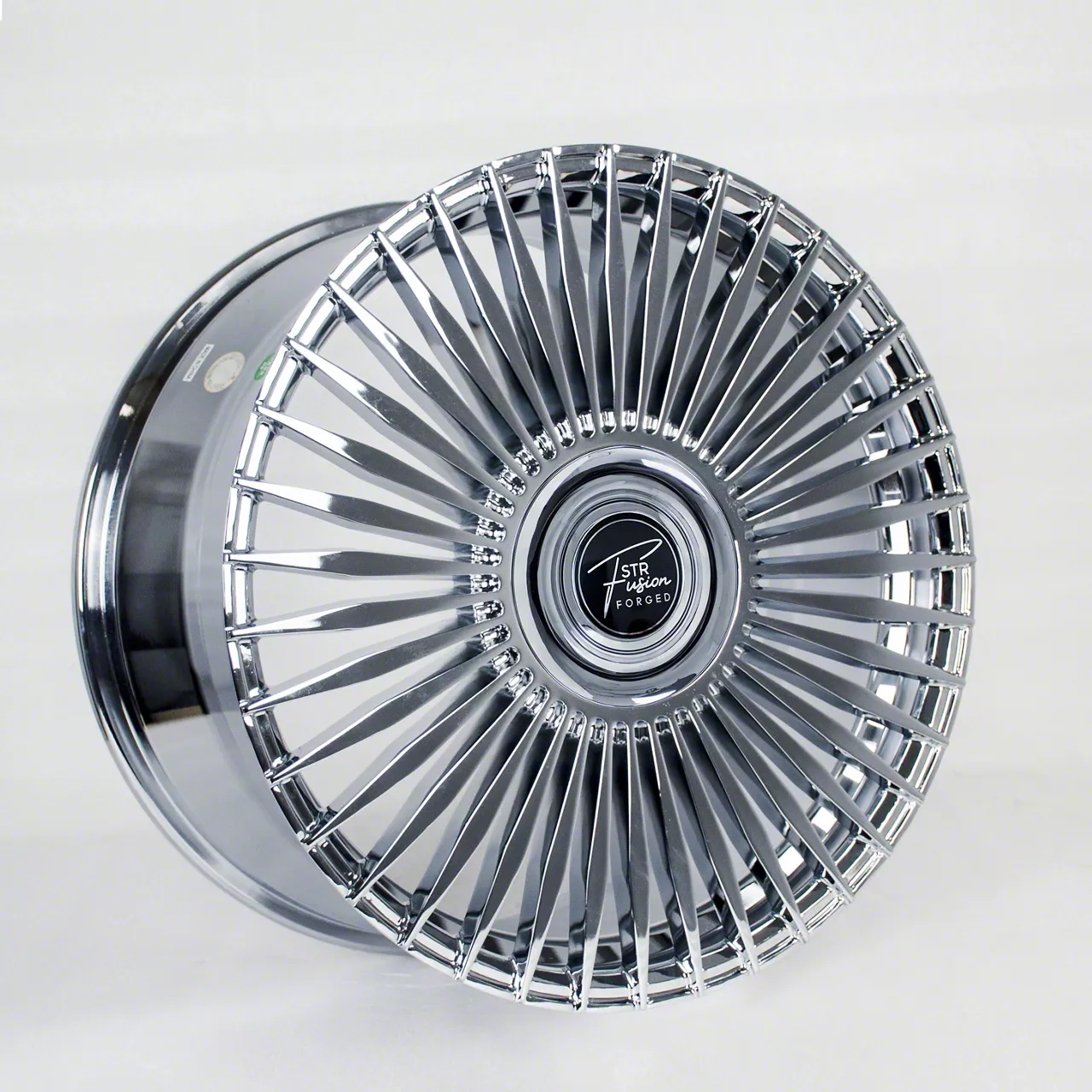 STR Fusion Forged Mustang STR803 Chrome Wheel; 20x8.5; 35mm Offset