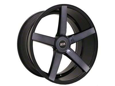 STR Racing STR607 Dark Tint Wheel; 20x9; 30mm Offset (05-09 Mustang)