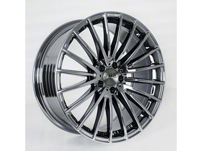 STR Racing STR913 Black Chrome Wheel; 20x8.5; 30mm Offset (05-09 Mustang)