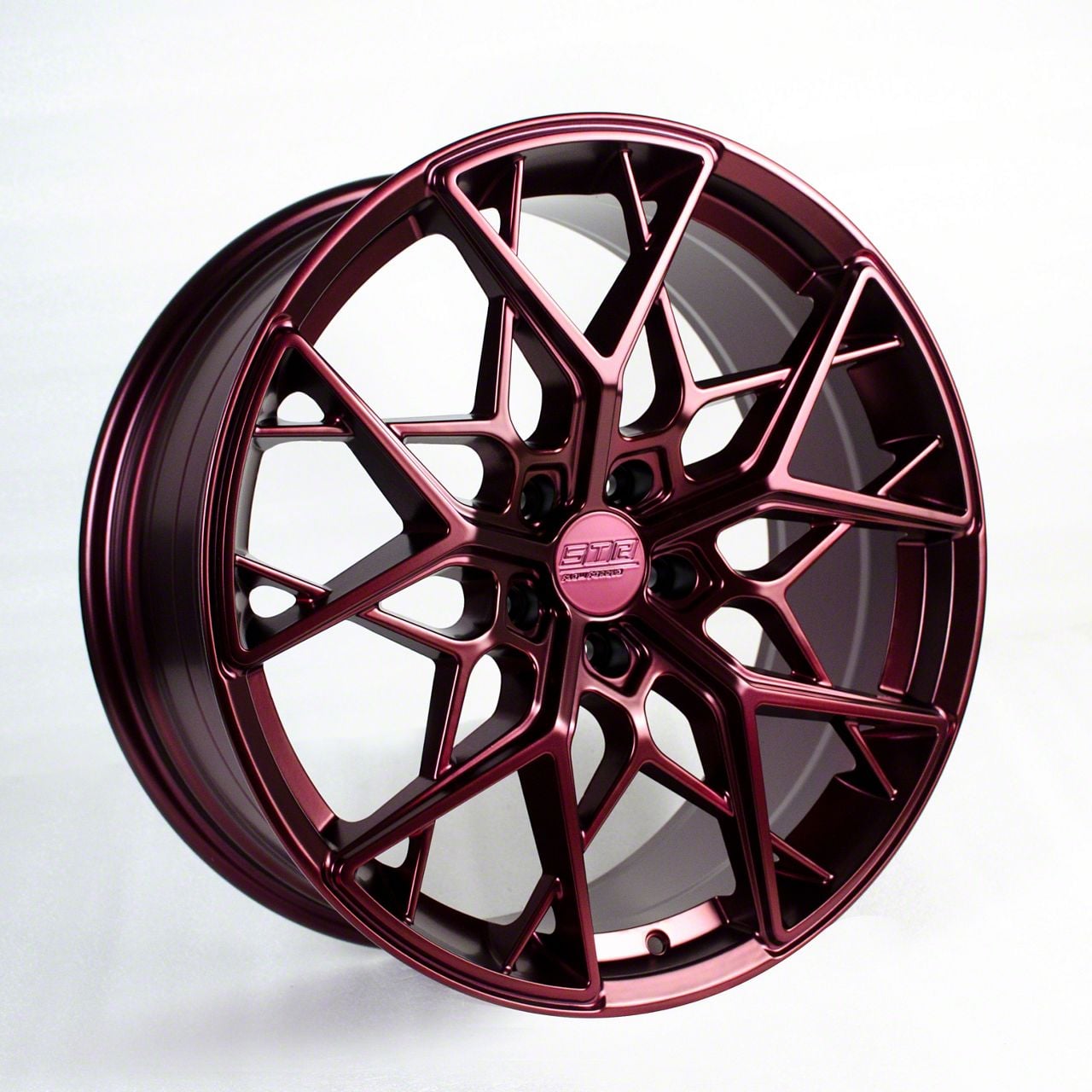 STR Racing Camaro STR914 Satin Red Wheel; 20x8.5; 30mm Offset STR914MR ...