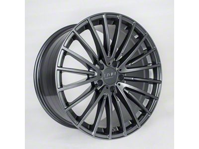 STR Racing STR913 Gun Metal Wheel; Rear Only; 20x10; 35mm Offset (10-14 Mustang)