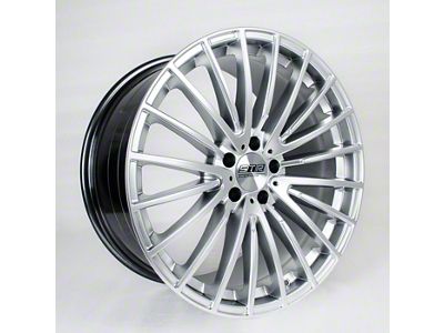STR Racing STR913 Hyper Silver Wheel; 20x8.5; 30mm Offset (10-14 Mustang)