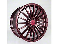 STR Racing STR913 Satin Red Wheel; 20x8.5; 30mm Offset (15-23 Mustang GT, EcoBoost, V6)