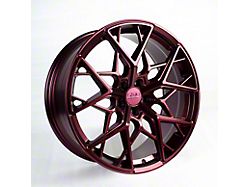 STR Racing STR914 Satin Red Wheel; 20x8.5; 30mm Offset (16-24 Camaro)