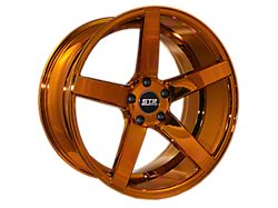 STR Racing STR607 Candy Orange Gold Wheel; 20x9; 15mm Offset (08-23 RWD Challenger, Excluding Widebody)