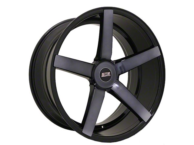 STR Racing Mustang STR607 Dark Tint Wheel; 20x9; 30mm Offset STR607DT ...