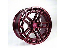 STR Racing STR915 Satin Red Wheel; 18x8.5; 30mm Offset (99-04 Mustang)