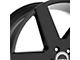 Strada Coda All Gloss Black Wheel; 20x8.5 (06-10 RWD Charger)