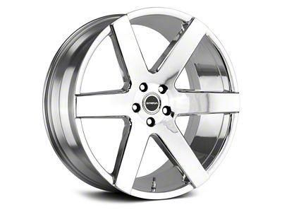 Strada Coda Chrome Wheel; 20x8.5 (06-10 RWD Charger)