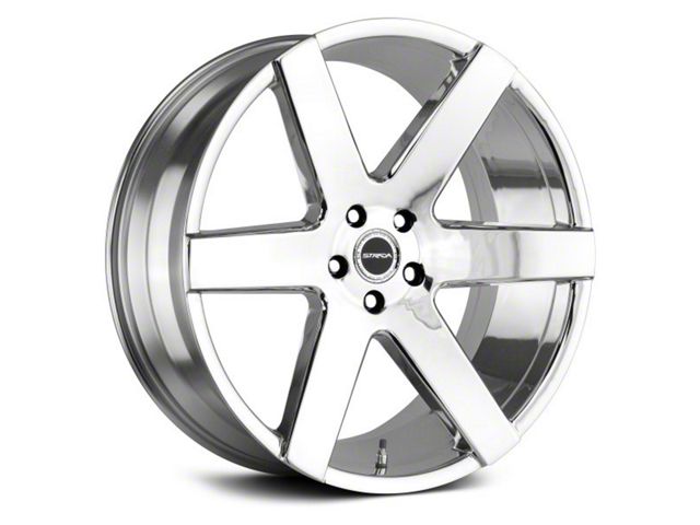 Strada Coda Chrome Wheel; 20x8.5 (06-10 RWD Charger)