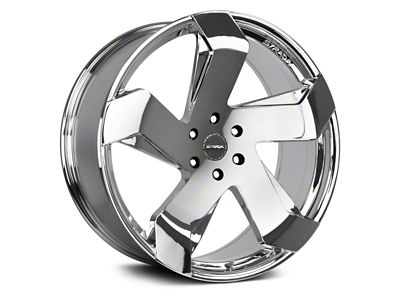 Strada Coltello Chrome Wheel; 20x8.5 (06-10 RWD Charger)