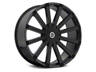 Strada Gabbia All Gloss Black Wheel; 20x8.5 (06-10 RWD Charger)