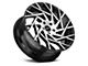Strada Nido Gloss Black Machined Wheel; 20x8.5 (06-10 RWD Charger)
