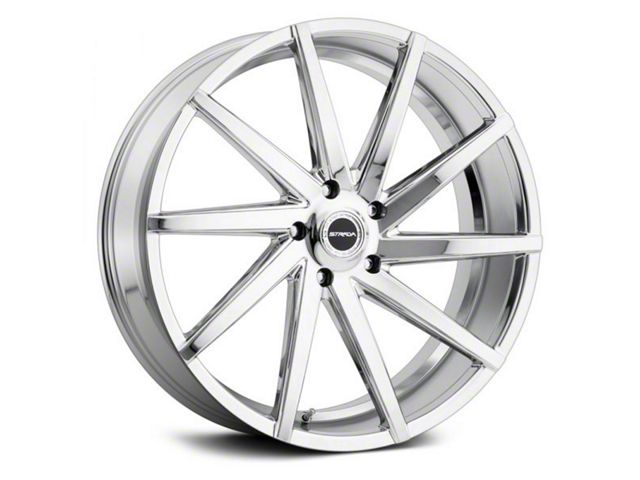 Strada Sega Chrome Wheel; 20x8.5 (06-10 RWD Charger)