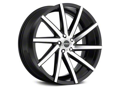 Strada Sega Gloss Black Machined Wheel; 20x8.5 (06-10 RWD Charger)