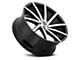 Strada Sega Gloss Black Machined Wheel; 20x8.5 (06-10 RWD Charger)