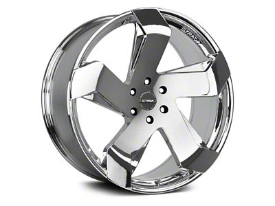 Strada Coltello Chrome Wheel; 20x8.5; 15mm Offset (08-23 RWD Challenger, Excluding Widebody)
