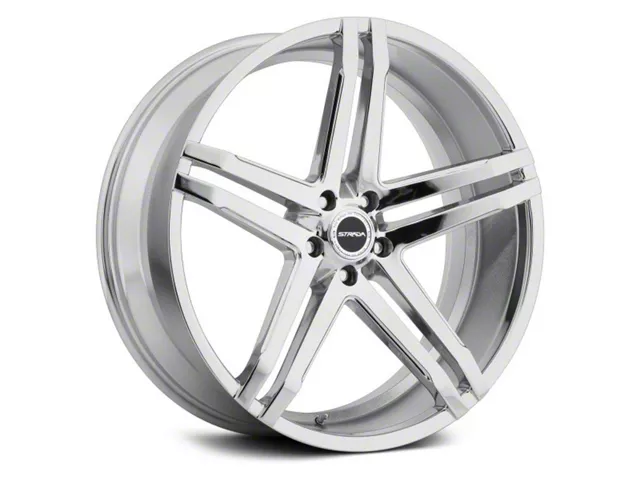 Strada Domani Chrome Wheel; 20x8.5 (08-23 RWD Challenger, Excluding Widebody)