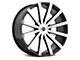 Strada Gabbia Gloss Black Machined Wheel; 20x8.5 (08-23 RWD Challenger, Excluding Widebody)