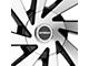 Strada Moto Gloss Black Machined Wheel; 20x8.5 (08-23 RWD Challenger, Excluding Widebody)