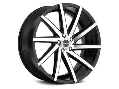 Strada Sega Gloss Black Machined Wheel; 20x8.5 (08-23 RWD Challenger, Excluding Widebody)