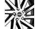 Strada Sega Gloss Black Machined Wheel; 20x8.5 (08-23 RWD Challenger, Excluding Widebody)