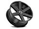 Strada Coda All Gloss Black Wheel; 20x8.5 (11-23 RWD Charger, Excluding Widebody)