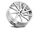 Strada Sega Chrome Wheel; 20x8.5 (11-23 RWD Charger, Excluding Widebody)