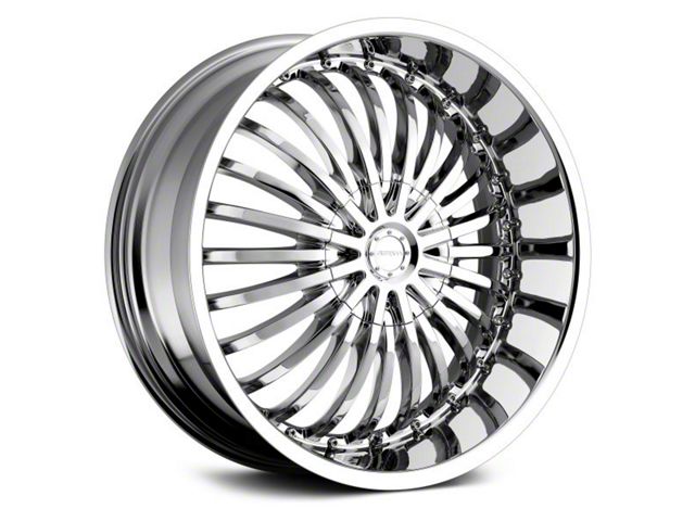 Strada Spina Chrome Wheel; 20x8 (11-23 RWD Charger, Excluding Widebody)