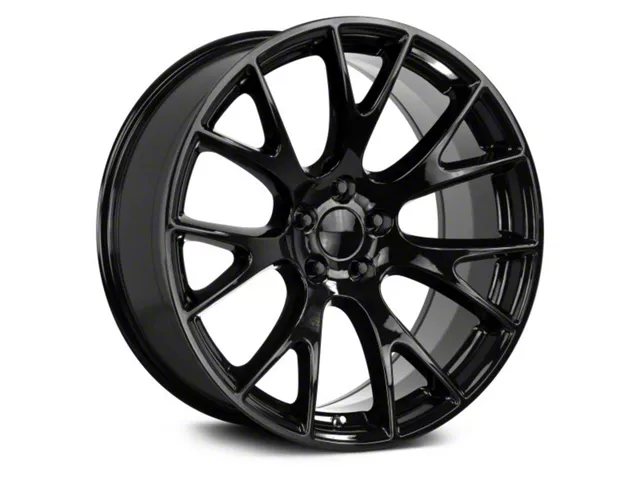 Strada OE Replica Hellcat All Gloss Black Wheel; 20x9.5 (06-10 RWD Charger)