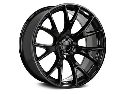 Strada OE Replica Hellcat All Gloss Black Wheel; 22x9 (06-10 RWD Charger)