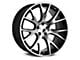 Strada OE Replica Hellcat Gloss Black Machined Wheel; 22x9 (06-10 RWD Charger)