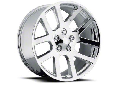Strada OE Replica SRT10 Chrome Wheel; 22x9 (08-23 RWD Challenger, Excluding Widebody)