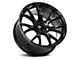 Strada OE Replica Hellcat All Gloss Black Wheel; 22x9 (11-23 RWD Charger, Excluding Widebody)