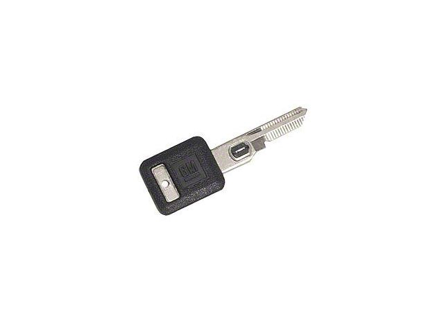 Camaro Single-Sided VATS Key with GM Logo; Code 9 (89-02 Camaro) - Free ...
