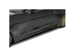 Street Scene Side Skirts; Unpainted (16-18 Camaro SS)