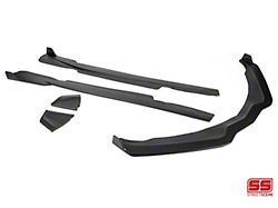 Street Scene Ground Effects Kit; Matte Black (14-19 Corvette C7, Excluding ZR1)