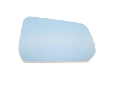 Suma Performance Wide Angle Side Mirror Glass with Defroster; Blue Anti-Glare (24-25 Mustang)