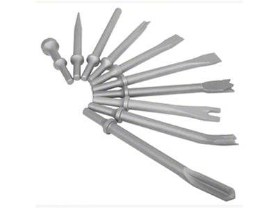 Sunex Air Chisel Set; 10-Piece