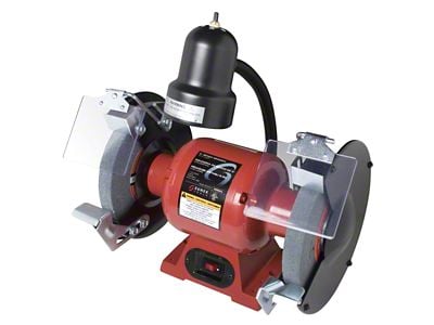 Sunex Bench Grinder With Light; 8-Inch