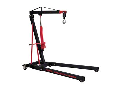 Sunex Foldable Engine Crane; 2-Ton
