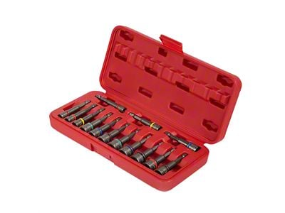 Sunex Impact Ready Metric/SAE Magnetic Nut Setters Set; 14-Piece