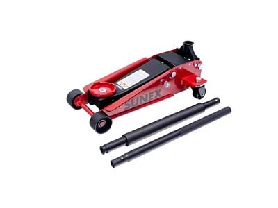Sunex Steel Service Floor Jack; 3-Ton