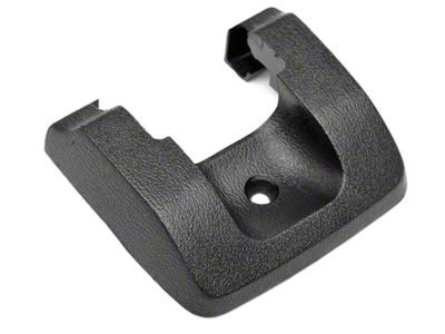 Sunroof Interior Latch Cover; Black (79-93 Mustang)
