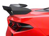 SuperAutoUSA Rear Wing Spoiler; Carbon Fiber (20-26 Corvette C8)