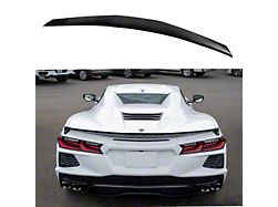 SuperAutoUSA Z51 Package Ducktail Rear Spoiler; Gloss Black (20-26 Corvette C8 Stingray)